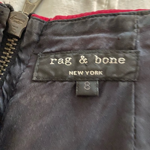 Rag & Bone Silk Mini Dress (D1) - Picture 5 of 8